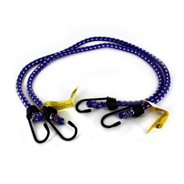 Set de 2  cordeline de fixare elastice, 60 cm