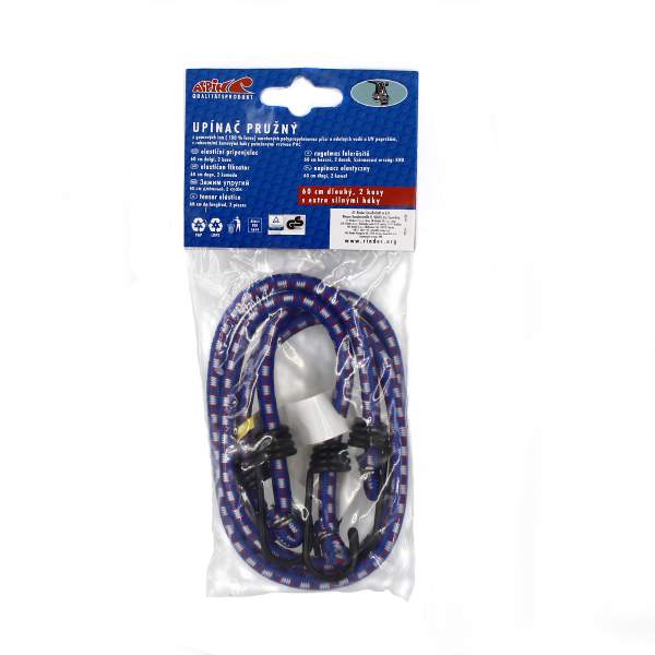 Set de 2  cordeline de fixare elastice, 60 cm