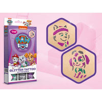 Set de tatuaje cu sclipici TyToo Paw Patrol pentru fete