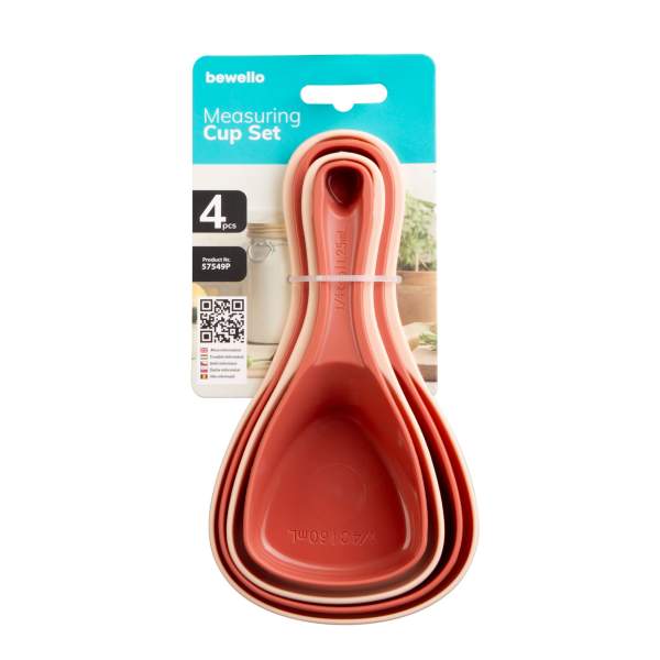 Set linguri de masura - plastic - 17 x 9