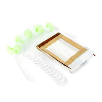 Set perdea de duș cu burete de baie – 180 x 180 cm