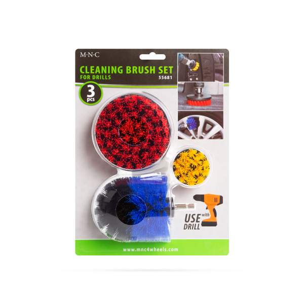 Set perii adaptabile in masina de gaurit - 3 buc./set