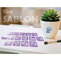 Set șabloane Cai și Unicorni - 15 buc