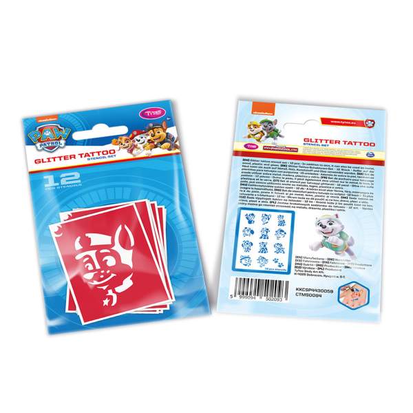 Set șabloane Paw Patrol - 12 buc