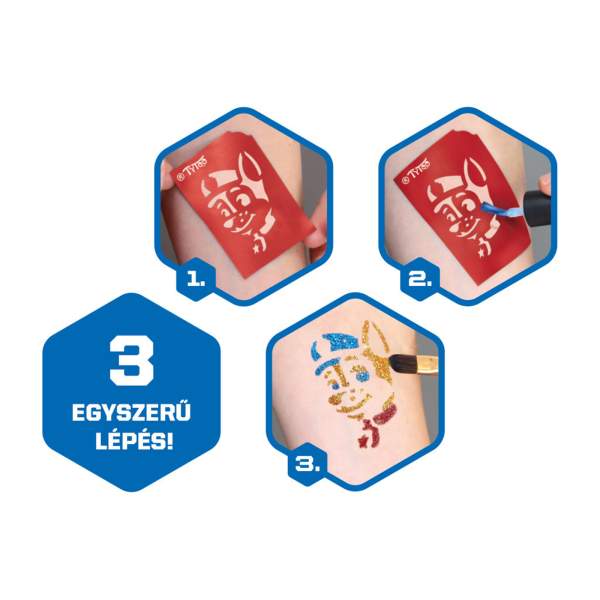 Set șabloane Paw Patrol - 12 buc