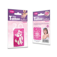 Set șabloane tatuaje - pentru fete - 21 buc