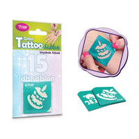 Set șabloane tatuaje - ziua de naștere - 15 buc