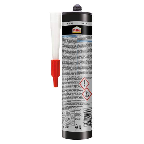 Silicon sanitar Pattex - alb - 280 ml