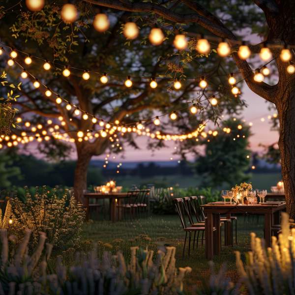 Șir de lumină inteligentă - 100-240V - 25 LED-uri alb cald - 15 m - bluetooth