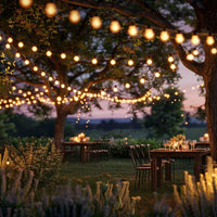 Șir de lumină inteligentă - 100-240V - 25 LED-uri alb cald - 15 m - bluetooth