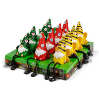 Spiriduși solari cu picioare - 3 tipuri - 3 LED-uri alb cald - 13,5 cm