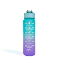 Sticlă sport – 750 ml – opacă – degrade albastru-mov