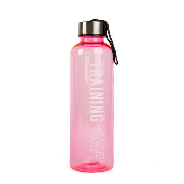 Sticlă sport – plastic transparent – 550 ml – 3 culori