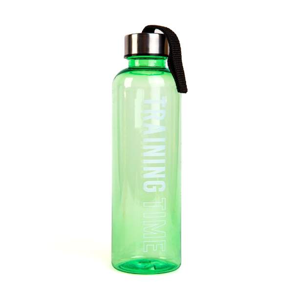 Sticlă sport – plastic transparent – 550 ml – 3 culori