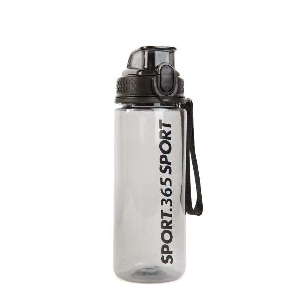 Sticlă sport – plastic transparent – 600 ml – 3 culori