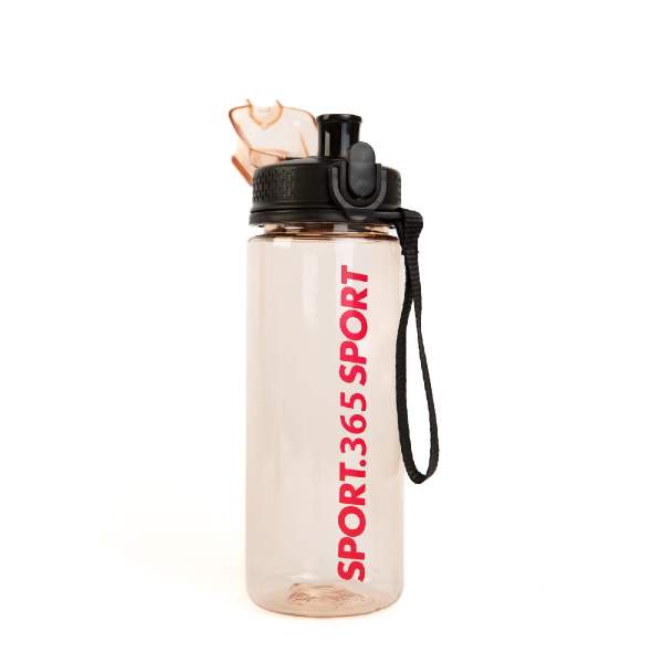 Sticlă sport – plastic transparent – 600 ml – 3 culori