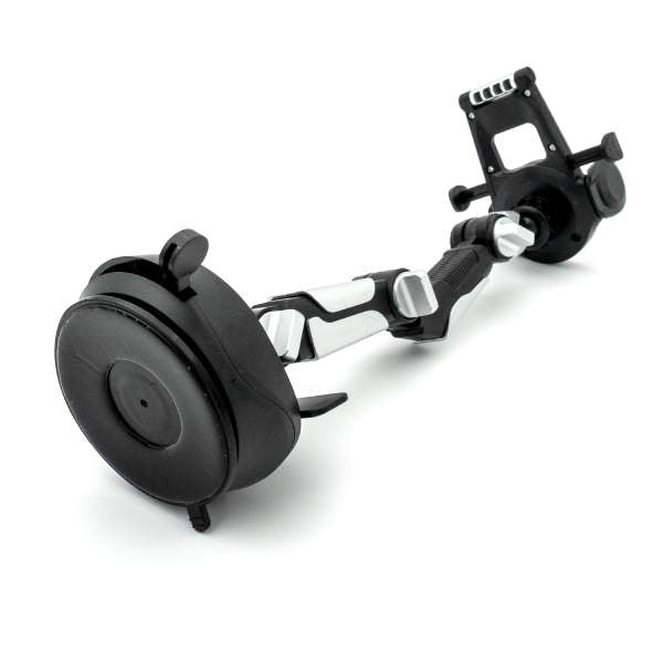 Suport auto/camion pentru telefon, montare pe bord sau parbirz, cu brat extensibil - Carguard