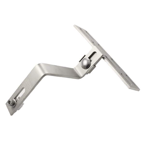 Suport reglabil pentru montaj panou fotovoltaic pe acoperiș cu țiglă (în Z)