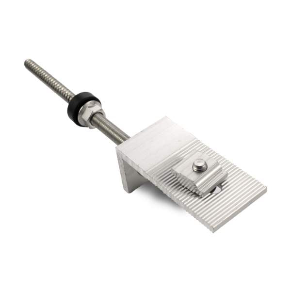 Suport tip șurub pentru montaj panou fotovoltaic pe acoperiș de tabla (în Z)