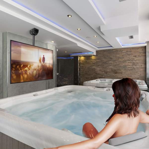 Suport - consolă TV cu fixare pe tavan 360° - 32” - 55" - Delight