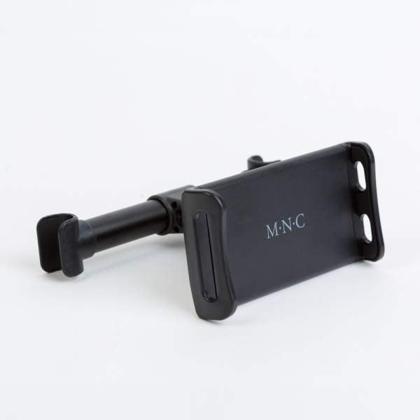 Suport universal tabletă pentru tetieră - 18 x 7 x 12 cm - negru