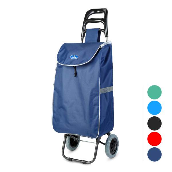 Troler de cumpărături cu roți – 100 x 36 x 25 cm