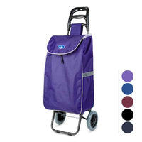 Troler de cumpărături cu roți – 100 x 36 x 25 cm