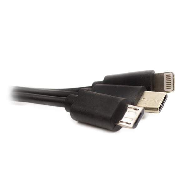 Încărcător universal cu încărcare rapidă Type-C - Micro-USB, iPhone - CARGUARD